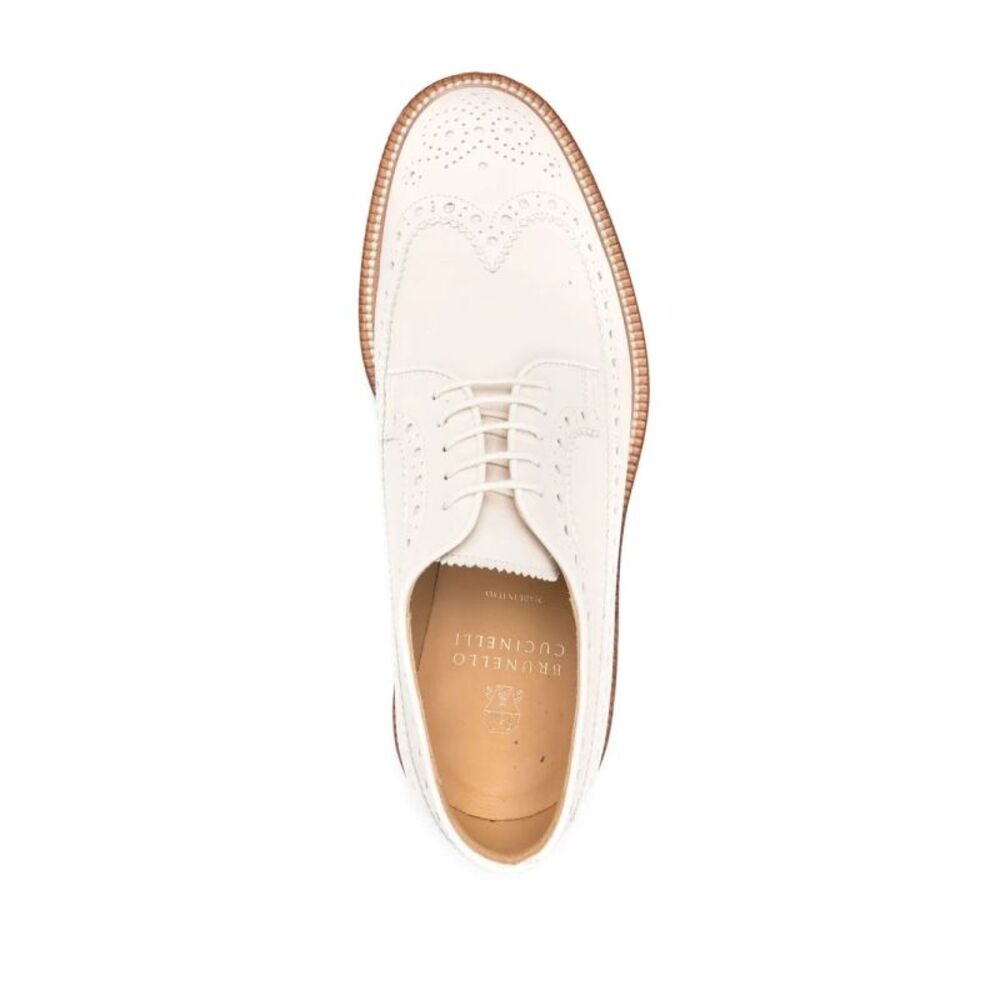 Brunello Cucinelli Perforated Derby Shoes